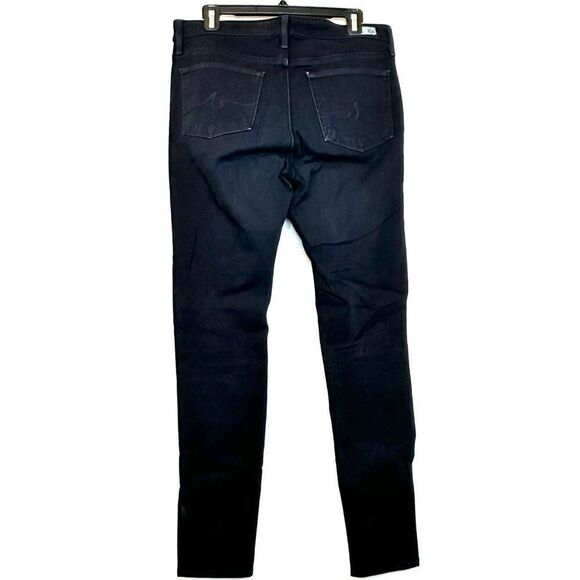 AG Adriano Goldschmied Contour 360 High Rise The Farrah Skinny Jeans Black 31R - Picture 2 of 6